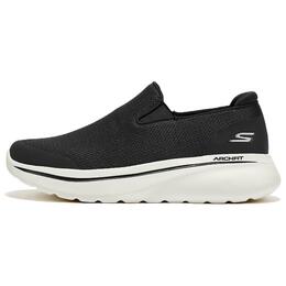 Skechers Низкие повседневные кроссовки Go Walk Arch Fit, устойчивые к истиранию, мужские, черно-белые 217074-bkw | black white