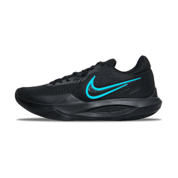 Nike Баскетбольные кроссовки Precision 6 с противоскользящей подошвой, износостойкие, мужские, черно-зеленые dd9535-003（team741-蒂芙尼） | black