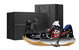 Nike Баскетбольные кроссовки Precision 6 Dark Night Gala Black Box с низким верхом, противоскользящие, мужские, черные hv1796-141(team529-暗夜盛典黑色礼盒) | black