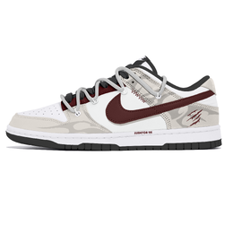 Nike Кроссовки для скейтбординга Dunk, износостойкие, белые, мужские dd1391-100(team778-沙漠之丘) | white