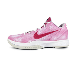 Nike Баскетбольные кроссовки Zoom Kobe 6 мужские низкие розовые/красные/белые fq3546-100（team1076-棉花糖） | pink white