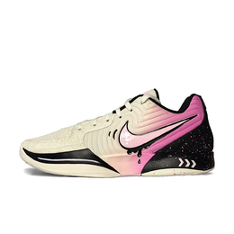 Nike Баскетбольные кроссовки Ja Morant 2 с амортизацией, износостойкие, низкие, белые, мужские fd7327-100（team1054-粉骑士） | white