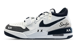 Jordan Баскетбольные кроссовки Legacy 312 Low Top Vintage, мужские, черно-белые hv1811-101(team47-312微笑布标解构) | black white