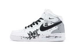 Nike Кроссовки Air Force 1 Coverage, теплые, противоскользящие, амортизирующие, износостойкие, средней высоты, для скейтбординга, мужские, белые cw2289-111(team140-king) | white