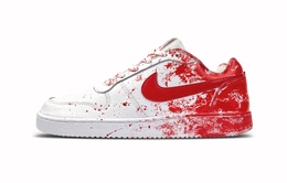 Nike Кроссовки для скейтбординга EBERNON Low Top, мужские, красные, белые aq1775-100(team11-曼珠沙华 男款红白) | red white