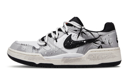 Nike Кроссовки для скейтбординга Full Force Low Top, мужские, серые, белые, черные fb1362-101（team250-山水折枝） | gray white black
