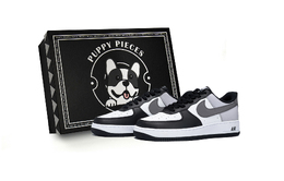 Nike Кроссовки Air Force 1, цветные, дымчато-серые, специальные, противоскользящие, низкие, для скейтбординга, мужские, белые, темно-серые dv0788-001(team85-斑斓烟灰as-box) | white dark gray