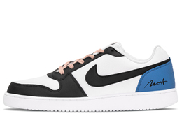 Nike Кроссовки для скейтбординга EBERNON, износостойкие, дышащие, низкие, мужские, черно-синие aq1775-100(teama-风岚) | black blue