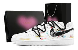 Nike Кроссовки Court Vision 1 для скейтбординга, износостойкие, белые, синие, мужские dh2987-101(team1171-魔方调色盘-礼盒） | white blue