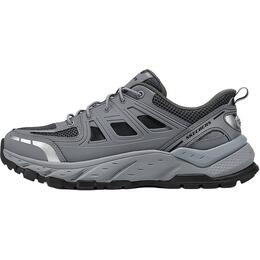 Износостойкие дышащие низкие массивные кроссовки для мужчин, серые Skechers, Gray 211258-char | gray