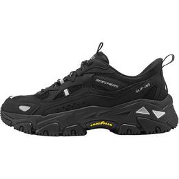 Skechers Мужские кроссовки для активного отдыха, износостойкие и легкие, низкие, массивные, черные 237719-bksl | black