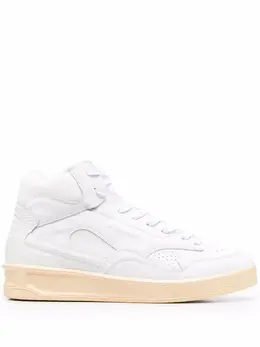 Высокие кроссовки Basket Hi Jil Sander, белый 17554462 | белый