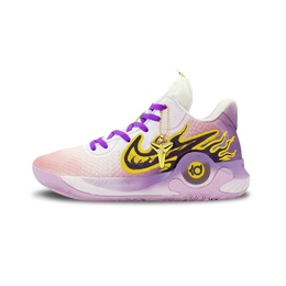Nike Баскетбольные кроссовки KD Trey 5 IX Man Kong Legend, износостойкие, винтажные, среднего размера, мужские, розовые, фиолетовые dj6922-100（team1064-曼空传奇） | pink purple