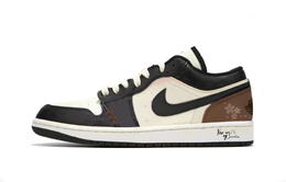 Jordan Баскетбольные кроссовки Air 1 Shock Absorbers Low Top Vintage, мужские, черные 553558-132(team330-黑星耀) | black