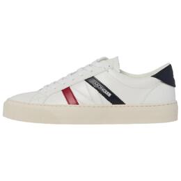 Moncler Низкие кроссовки для скейтбординга Monaco, белые, мужские 4m00180m4496001 | original shoe box included