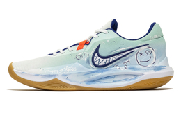 Nike Баскетбольные кроссовки Precision 6 Little Tyrant с амортизаторами и противоскользящими свойствами, низкие, мужские, мятно-зеленые hv1796-141(team201-男款小霸王) | mint green