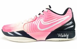 Nike Баскетбольные кроссовки Ja 2 с низким верхом, устойчивые к истиранию, мужские, цвет: черный, розовый fd7327-100(team1252-粉芒跃动) | black pink