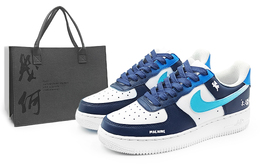 Nike Кроссовки Air Force 1 для скейтбординга, износостойкие, темно-синие, мужские cw2288-111(team1284-赛博机甲 s) | dark blue