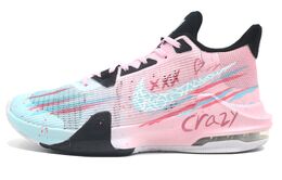 Nike Баскетбольные кроссовки Air Max Impact с низким верхом, устойчивые к истиранию, мужские, сине-розовые dc3725-100（team205-霓虹粉翼） | blue pink