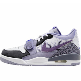 Jordan Баскетбольные кроссовки Legacy 312 Burn Abrasive Low Top Vintage, мужские, белые, черные, фиолетовые cd7069-108(team307-燃) | white black purple