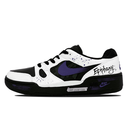 Nike Кроссовки для скейтбординга Full Force, мужские, низкие, черно-фиолетовые fb1362-101(team31-男款紫气东曜) | black purple
