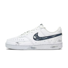 Кроссовки Court Vision 1 Gray Mist Love, износостойкие, низкие, для скейтбординга, серые, мужские Nike, Gray dh2987-101(team504-灰雾恋) | gray