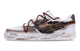 Nike Кроссовки Court Vision 1 Ugly, износостойкие, низкие, для скейтбординга, мужские, коричневые, белые dh2987-101(team691-丑八怪) | brown white