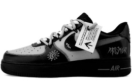 Nike Кроссовки Air Force 1 для скейтбординга, увеличивающие рост, износостойкие, низкие, мужские, черно-серые cw2288-001(team975-8黑曜石) | black gray