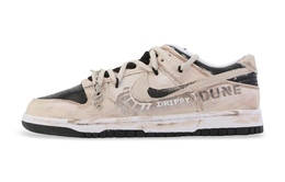 Nike Кроссовки для скейтбординга Dunk Drippy Sand Worm, износостойкие, бежевые, мужские ib4620-141(team889-沙虫) | beige