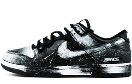 Nike Кроссовки для скейтбординга Dunk, износостойкие, низкие, мужские, черно-белые dd1391-100(team975-4流光星陨) | black white
