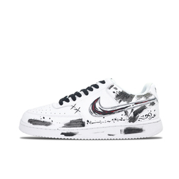 Nike Кроссовки Court Vision 1 Dark Night Star Gazing, износостойкие, низкие, для скейтбординга, мужские, черные, белые, красные dh2987-101（team878-暗夜流星） | black white red