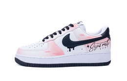 Nike Кроссовки Air Force 1 Boundless Chaos для скейтбординга, износостойкие, низкие, белые, мужские fq4296-101(team240-无序边界) | white