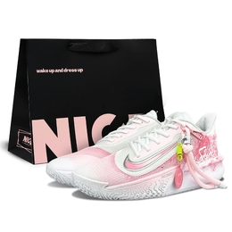 Nike Баскетбольные кроссовки Precision 7 с амортизацией, износостойкие, низкие, мужские, розовые fn4322-100（team153-骚粉警告lucky粉） | pink