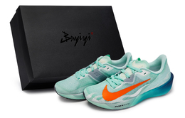 Nike Кроссовки Rival Fly 4 Shock Absorbers Low Top мужские, белые, синие, голубо-оранжевые fv6040-102(team80-男款热浪翻涌s-box) | white blue cyan orange