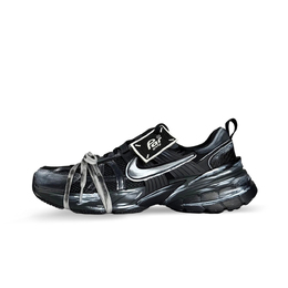 Nike Кроссовки для бега V2K Run с низким дышащим верхом, мужские, черно-белые hj4497-001（team1054-暗夜机甲） | black white