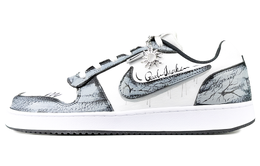 Nike Износостойкие низкие кроссовки для скейтбординга EBERNON, мужские, серо-белые aq1774-102(team537-乌云灰空) | gray white