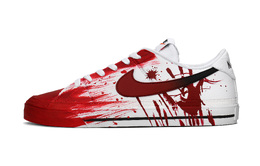 Nike Кроссовки для скейтбординга Court Legacy, мужские, низкие, белые, красные dh3162-100（team727-朱砂夜行） | white red