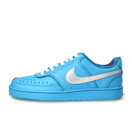 Nike Кроссовки Court Vision 1 с низким верхом, износостойкие, легкие и дышащие, мужские, сине-серебристые dh2987-101(team929-蓝途） | blue silver