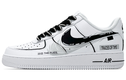 Nike Кроссовки Air Force 1 для скейтбординга, износостойкие, низкие, мужские, черно-белые cw2288-111（team260-时间之痕qd） | black white