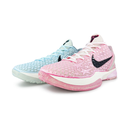 Nike Баскетбольные кроссовки Zoom Kobe 6 'All Star 2.0' All Star 2.0 с амортизацией и износостойкостью, низкие, мужские, розово-синие fq3546-100（team258-棉花糖） | pink blue
