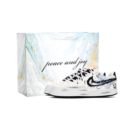 Nike Кроссовки Court Vision 1 Hip Hop Mischief, износостойкие, низкие, для скейтбординга, мужские, белые, серые dm1187-101(team1051-嘻哈恶作剧sbox) | white gray