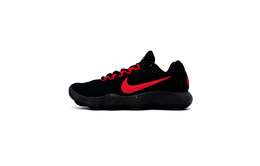 Nike Баскетбольные кроссовки Hyperdunk 2017, износостойкие, низкие, мужские, черно-красные ih0634-070（team750-烈焰赛场） | black red