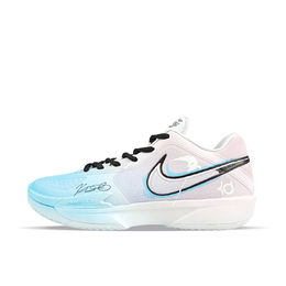 Nike Баскетбольные кроссовки GT Cut Cross с амортизацией, износостойким сцеплением, низкие, мужские, белые, синие hf0231-004(team40-死神镰刀) | white blue