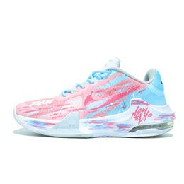 Nike Баскетбольные кроссовки Air Max Impact 4 с амортизацией и воздухопроницаемостью, мужские, цвет синий/розовый dm1124-100(team1159-脉冲） | blue pink