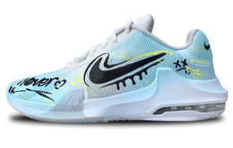 Nike Баскетбольные кроссовки Air Max Impact 4 мужские, средний верх, черные, желтые dm1124-100(team1324-薄荷闪电) | mint green