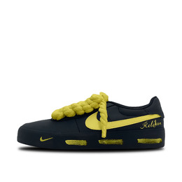 Nike Кроссовки для скейтбординга Court Shot Urban Chic Style от Osborn, износостойкие, низкие, мужские, черные fq8146-001（team931-酷黄逸风） | black
