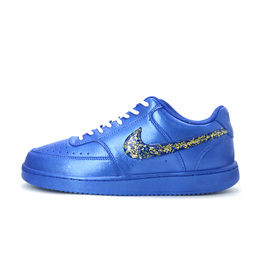 Nike Кроссовки Court Vision 1 Deep Sea Treasure Hunt, износостойкие, низкие, для скейтбординга, мужские, перламутрово-синие dh2987-101（team1037-深海寻宝） | pearlescent blue