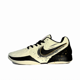Nike Баскетбольные кроссовки Ja 2 Black Gold Sharp Shadow с низким верхом, устойчивые к истиранию, мужские, черно-золотые fd7327-100（team1054-黑金锋影） | black gold