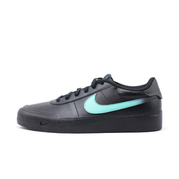 Nike Кроссовки Court Shot Ink Shadow Cyan Breeze, износостойкие, низкие, для скейтбординга, мужские, черные fq8146-001(team932-墨影青风） | black