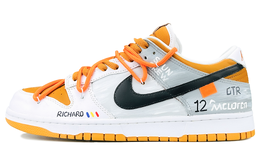Nike Кроссовки для скейтбординга Dunk Low Top, мужские, оранжевые, белые, серые fq6965-700(team169-量子跃迁) | white